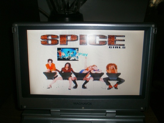 Spice Girl DVD menu